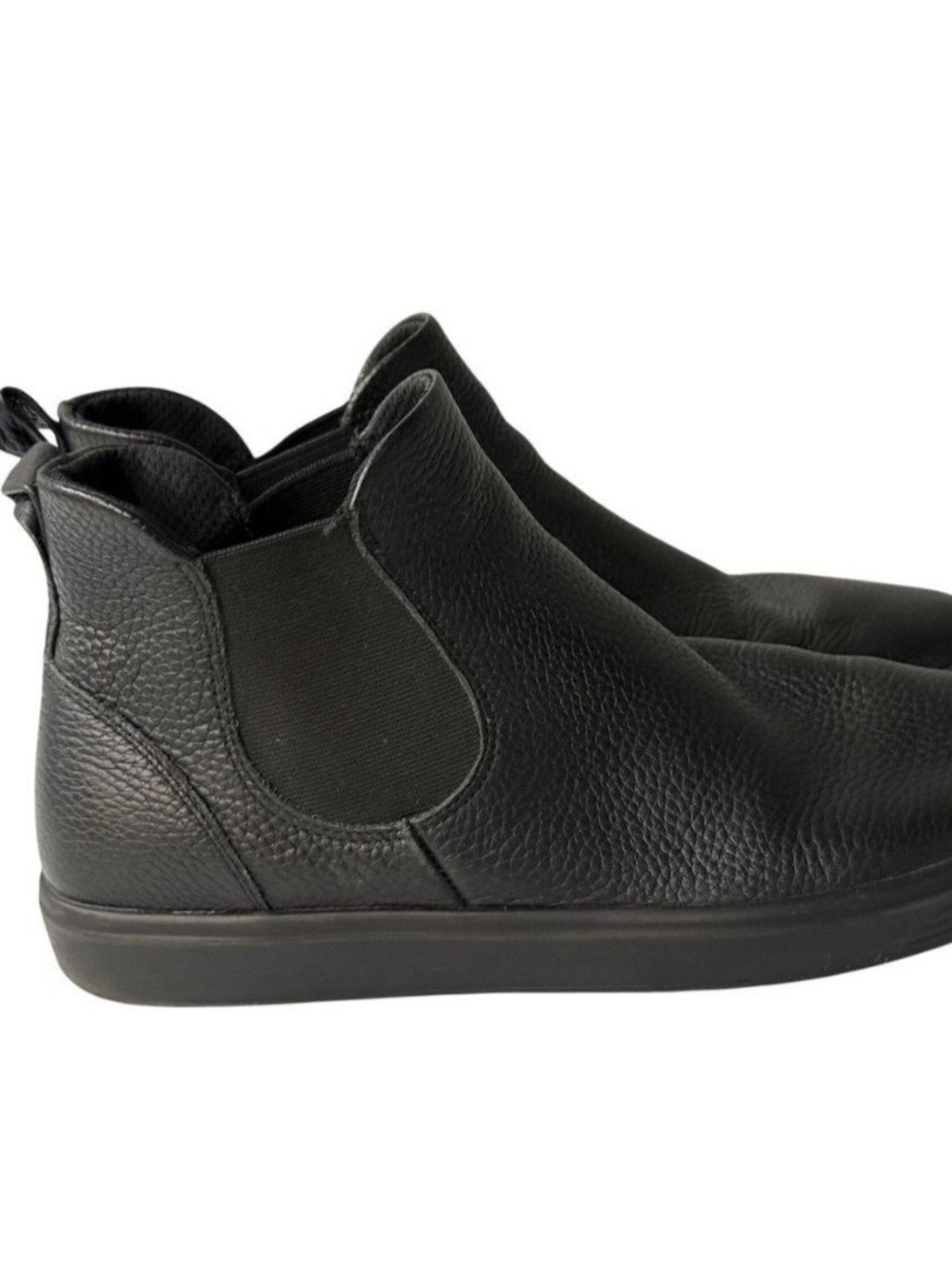 Ecco Women's Black Leather Ankle Boots